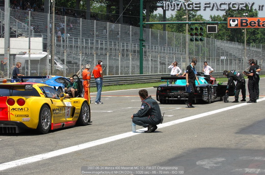2007-06-24 Monza 400 Maserati MC 12 - FIA GT Championship